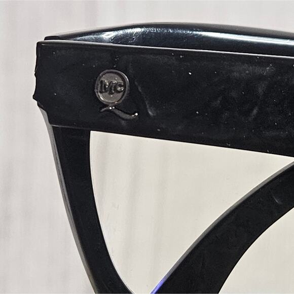 Alexander McQueen MCQ0032 64H 145 - Black Handmade Acetate Eyeglasses Frames - Picture 7 of 10